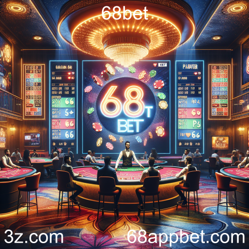 A Experiência Imersiva do Cassino Ao Vivo no 68bet